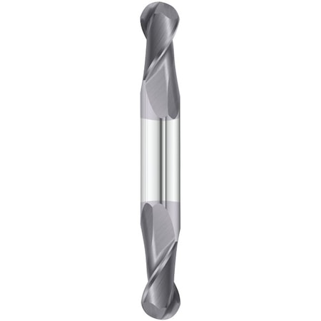 Fullerton Tool 2-Flute - 30 Degree Helix - 3215 GP End Mills, TIALN, RH Spiral, Ball, Standard, 1/16 12426